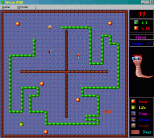 Worm 2000 Screenshot
